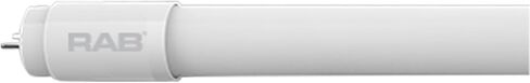 RAB T8-14-48GC-850-HYB, 4 ft, 14 Watt, 5000K Daylight White, 2000 Lumens, LED T8 Tube, Hybrid (Works with Ballast or on 120-277V), F32T8 Replacement, Pack of 25 in Kuwait