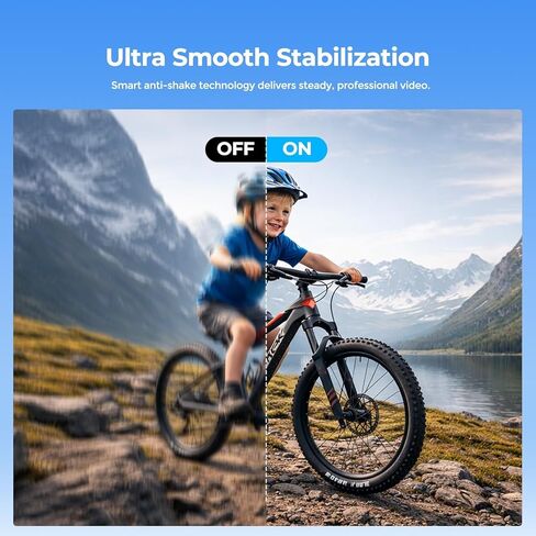 POV Camera 4K with WiFi, Body Mount Camera with 64GB Card, Charger Case, EIS Stabilization, Magnetic Mount, 150° Wide Angle Mini Action Camera Helmet Cam or Outdoor Sports Cycling Motorcycle Vlog in Kuwait