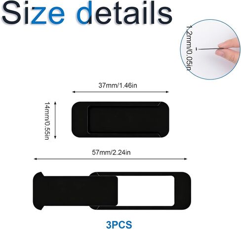 INCREWAY 3PCS Plastic Light Pad Switch Cover Slide, Painting Touch Button Protector, Self Adhesive Button Covers for Light Table, Light Box, Light Board in Kuwait