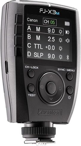 Westcott FJ200 200Ws Strobe with DC Battery - Bundle with FJ-X3m Universal Wireless Flash Trigger, Glow S2 Round S-Type Bowens Mount Bracket in Kuwait