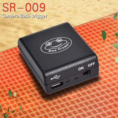 SeaFrogs SR-009 USB-C Rechargeable Manual Fiber Optic Flash Trigger | Optical strobe trigger for Seafrogs underwater housings, 600+ flashes and 0.3-second recycle in Kuwait