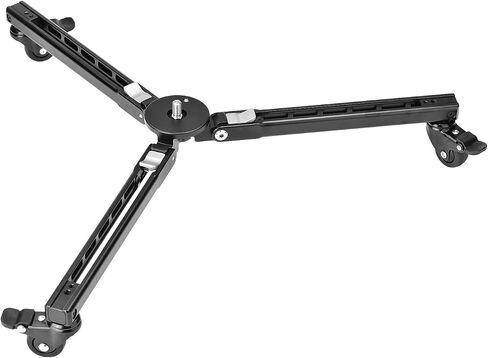 SUNWAY T1A20R Monopod Dolly with Rubber Wheels, 110.2 lb / 50 kg Load Capacity for Dynamic Shooting, Live Stream & Outdoor Vlog in Kuwait