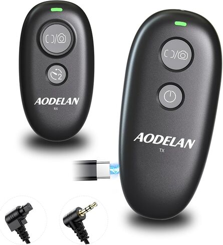 Upgraded Rechargeable USB-C Camera Wireless Shutter Release Remote Control in Kuwait