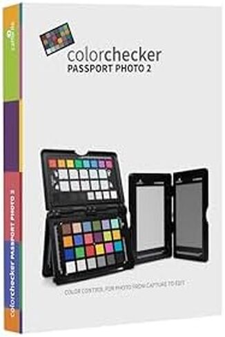 Calibrite ColorChecker Passport Photo 2 Portable Color Calibration Kit w/Calibrite ColorChecker Target Holder Adjustable Clamp in Kuwait
