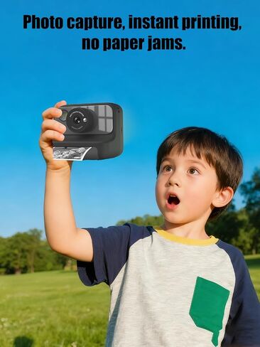 5 Rolls Kids Instant Camera Print Refill Paper for LETSHAHA,UYRUREL Eco-friendly Thermal Printing Paper for Children's Camera,Instant Printing Without Jams. in Kuwait