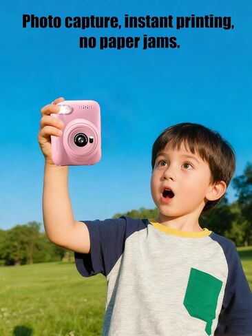 5 Rolls Kids Instant Camera Print Refill Paper for Gofunly H2,UYRUREL Eco-Friendly Thermal Printing Paper for Children's Camera,Instant Printing Without Jams. in Kuwait