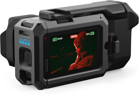 GoPro Mission 1 PRO Grip Edition - Includes Mission 1 PRO Camera, Point-and-Shoot Grip, One Enduro 2 Rechargeable Battery, Removeable Lens Hood, Carrying Case in Kuwait