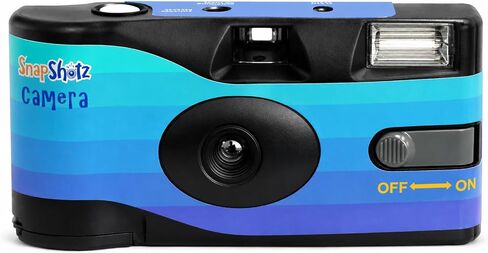 Flash 400 One-Time-Use Disposable Camera (27 Exposures) – 2 Pack with Built-in Flash – ISO 400 Film for Day or Night Shooting in Kuwait