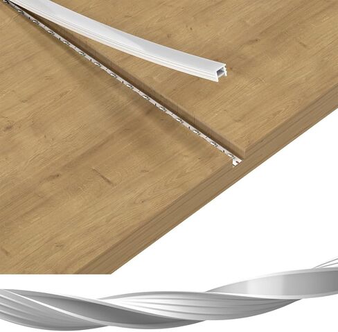 BTF-LIGHTING Silicone LED Channel System 9.8Ft for ≤5mm Width LED Strip | Flexible LED Neon Rope Channel Diffuser, Spotless Milky White Cover for Kitchen Cabinet, Rooms, and Patio(No LED Strip) in Kuwait