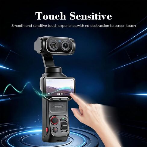 Lens Screen Protector for Insta360 luna Ultra Accessories(6 Pack),Insta 360 luna Ultra Tempered Glass Screen Protector,Ultra HD, Full Protection, 9H Hardness, Scratch Resistant in Kuwait