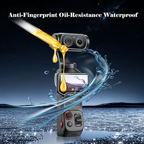 Lens Screen Protector for Insta360 luna Ultra Accessories(6 Pack),Insta 360 luna Ultra Tempered Glass Screen Protector,Ultra HD, Full Protection, 9H Hardness, Scratch Resistant in Kuwait