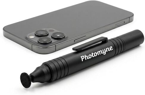 Photomyne Camera Lens Cleaning Pen – Dual-Sided Multifunction Cleaning Brush for iPhone & Android Camera Lenses, Photo Scanning, DSLR Cameras & Optical Equipment in Kuwait