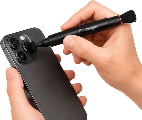 Photomyne Camera Lens Cleaning Pen – Dual-Sided Multifunction Cleaning Brush for iPhone & Android Camera Lenses, Photo Scanning, DSLR Cameras & Optical Equipment in Kuwait