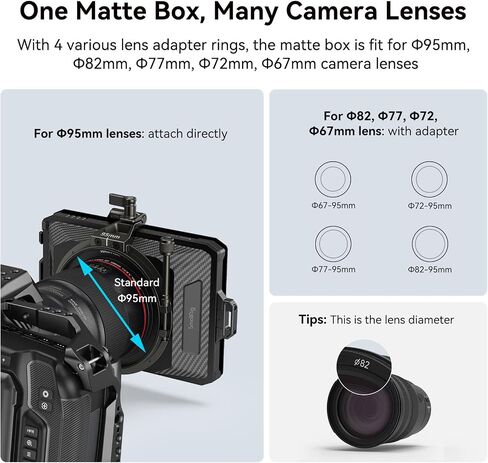 SmallRig F60 Modular Follow Focus + Mini Matte Box in Kuwait