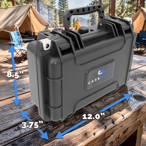 CASEMATIX Hard Case Compatible with DWARFLAB Dwarf Mini Smart Telescope and Accessories – Waterproof Travel Case with Custom Pre-Cut Foam Interior, Shockproof Storage for Astronomy Gear in Kuwait