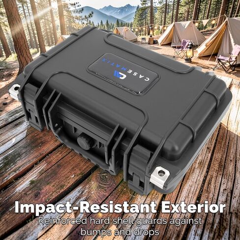 CASEMATIX Hard Case Compatible with DWARFLAB Dwarf Mini Smart Telescope and Accessories – Waterproof Travel Case with Custom Pre-Cut Foam Interior, Shockproof Storage for Astronomy Gear in Kuwait