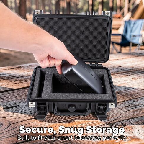 CASEMATIX Hard Case Compatible with DWARFLAB Dwarf Mini Smart Telescope and Accessories – Waterproof Travel Case with Custom Pre-Cut Foam Interior, Shockproof Storage for Astronomy Gear in Kuwait