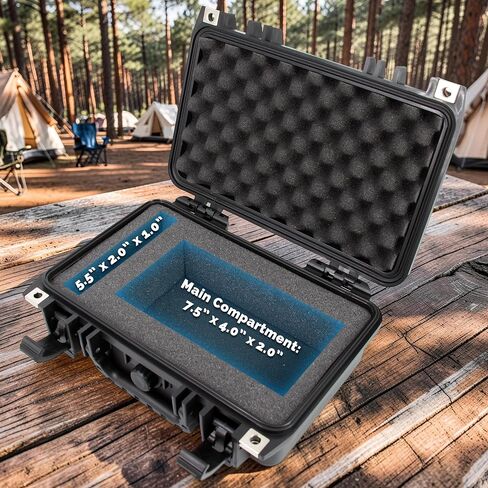 CASEMATIX Hard Case Compatible with DWARFLAB Dwarf Mini Smart Telescope and Accessories – Waterproof Travel Case with Custom Pre-Cut Foam Interior, Shockproof Storage for Astronomy Gear in Kuwait