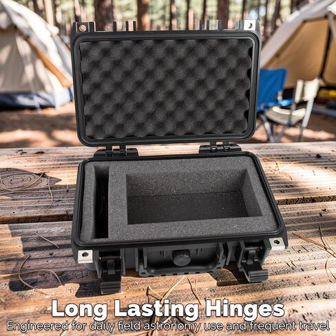 CASEMATIX Hard Case Compatible with DWARFLAB Dwarf Mini Smart Telescope and Accessories – Waterproof Travel Case with Custom Pre-Cut Foam Interior, Shockproof Storage for Astronomy Gear in Kuwait