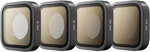 GoPro ND Filter 4-Pack for Mission 1 Series (ND8, ND16, ND32, ND64) - Official GoPro Accessory in Kuwait