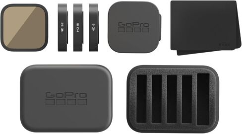 GoPro ND Filter 4-Pack for Mission 1 Series (ND8, ND16, ND32, ND64) - Official GoPro Accessory in Kuwait