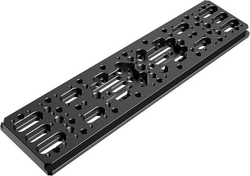 Dovetail Mount Plate,Guidescope Star Dovetail Mounting Plate 220mm | Aluminum material,Suitable for Large Equatorial Instruments and Telescope Accessories-Black in Kuwait
