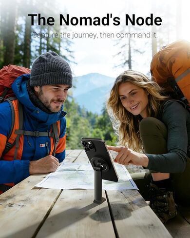 VIMOSE 66" Magnetic Phone Tripod, Tripod for iPhone with Remote & Strong Magnetic Holder for Magsafe, Stable Cell Phone Tripod for Video Recording in Kuwait