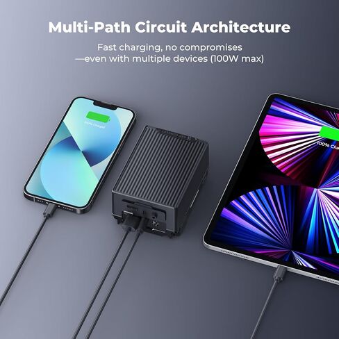 K&F CONCEPT V Mount Battery, 99Wh 6700mAh V-Mount Battery with PD 100W USB-C Fast Charging, with Dual D-TAP/A/USB-C/DC/TFT Display/Emergency Light for Camera, Camcorder, Monitor, Video Light in Kuwait