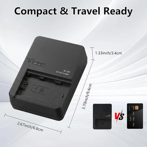 BC-QZ1 Battery Charger for Sony NP-FZ100 Battery Compatible with Sony z-Series ZV-E1 FX3 FX30 A1 A6600 A6700 A7C A7C II A7CR A7S A7S III A7 III A7R III A7R IV A7 IV A9 A9 III Digital SLR Cameras in Kuwait