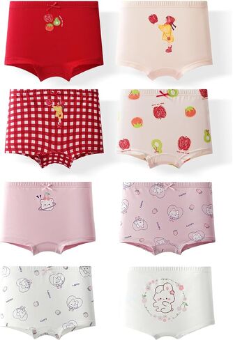 benetia Soft Cotton Girls' Panties Boyshort Little Girls' Briefs Underwear Toddler Undies in Saudi Arabia