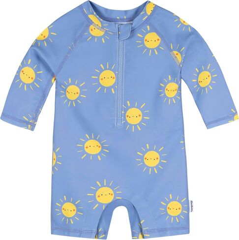 Gerber Baby & Toddler Boys Long Sleeve Sun Protection Rashguard Swimsuit in Kuwait