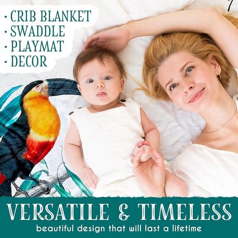 Baby Milestone Blanket for Boys & Gilrs, 40x50 inch Soft Fleece Monthly Milestone Blanket with 2 Markers & Green Ribbon in Kuwait