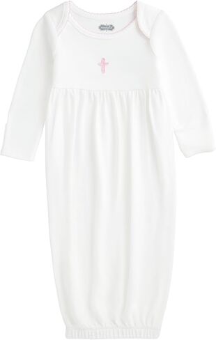 Mud Pie Baby Crochet Cross Gown in Kuwait