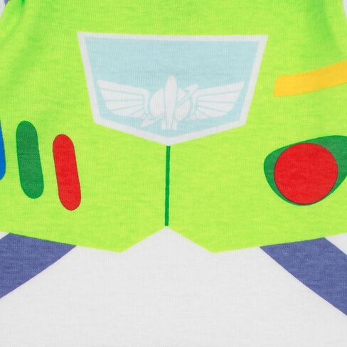 Disney Toy Story Baby Sleepers 2 Pack, Woody And Buzz Lightyear Baby Sleep And Play, Newborn Footie Pajamas 3-6M Multicolor in Kuwait