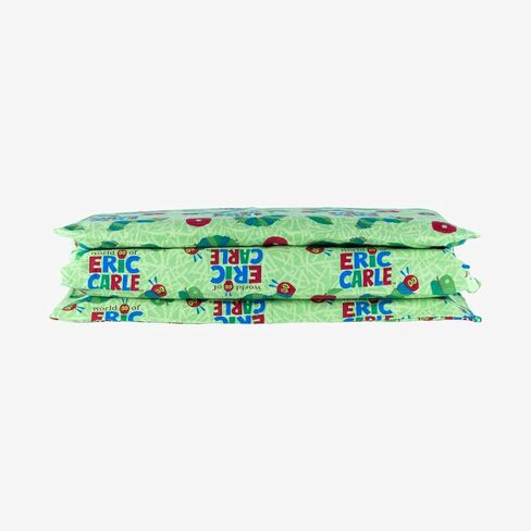 KinderMat Sheets Eric Carle - Full Nap Mat Washable Cover, Special Edition - Beautiful Butterfly - Regular, 47" x 22", Great for Daycare & Family Households, Cover ONLY in Saudi Arabia