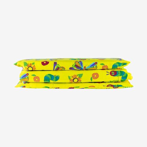 KinderMat Sheets Eric Carle - Full Nap Mat Washable Cover, Special Edition - Beautiful Butterfly - Regular, 47" x 22", Great for Daycare & Family Households, Cover ONLY in Saudi Arabia