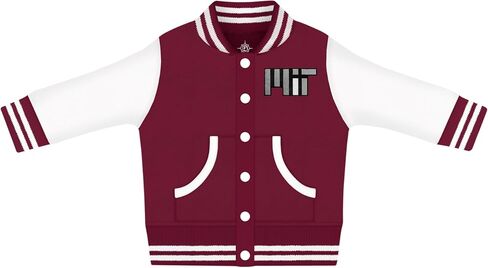 College Baby Varsity Jacket Lightweight - Team Logo, Multiple Colors, Unisex, (0 Months - 8 Years) in Saudi Arabia