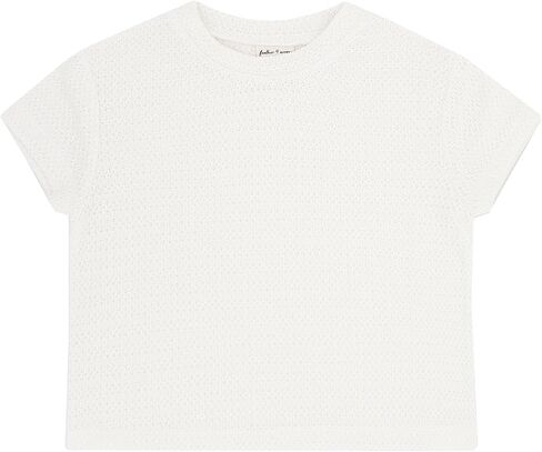 White Crochet 4 Days Top in Kuwait