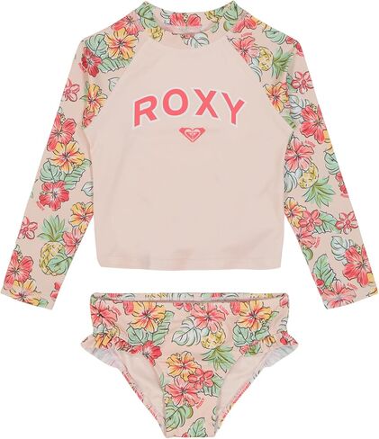 Roxy Baby-Girls 2-Piece Long Sleeve Rashguard Bikini Swim Set in Kuwait