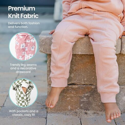 Copper Pearl Jogger Pant: Fashionable and Functional Design, Baby Joggers and Toddler Joggers with Pockets, Sized 0-3 Months to 5T, Baby Clothes in Timeless Patterns - Speckle, 5T in Saudi Arabia