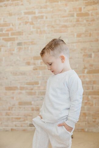 Copper Pearl Jogger Pant: Fashionable and Functional Design, Baby Joggers and Toddler Joggers with Pockets, Sized 0-3 Months to 5T, Baby Clothes in Timeless Patterns - Speckle, 5T in Saudi Arabia