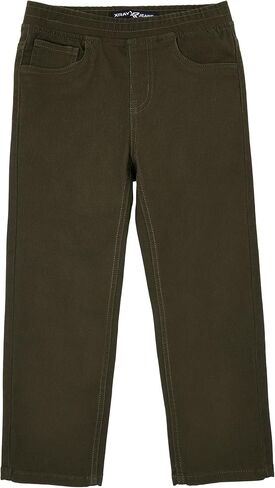 X RAY Toddlers Stretchy Colored Denim Jeans (2T - 4T), Casual Pants Boy Clothes for Boys with Elastic Waistband in Kuwait