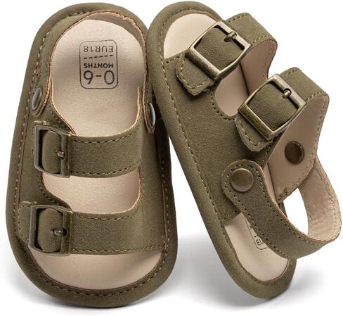 CENCIRILY Infant Baby Boys Girls Summer Beach Sandals Anti-slip Rubber Soft Sole Lightweight Breathable Athletic Toddler First Walking Shoes in Kuwait