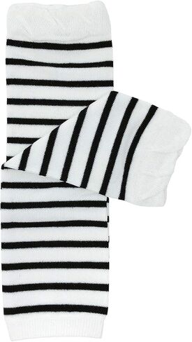Wrapables Solids and Stripes Baby Leg Warmers, Set of 5, Pinks in Kuwait