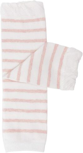 Wrapables Solids and Stripes Baby Leg Warmers, Set of 5, Pinks in Kuwait
