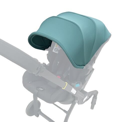 Stroller Replacement Canopy Only Compatible with Doona X Car Seat & Stroller, Stroller Sunshade Quick Installation，Soft and Breathable Fabric, Larger Shading Area (Black (only fit Doona X)) in Kuwait