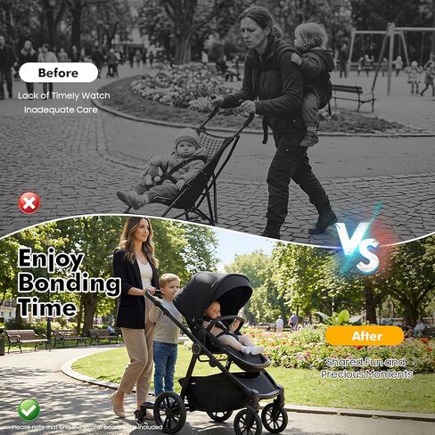Universal Stroller Board with Detachable Seat, 2in1 Sit and Stand Stroller Connectors, Stroller Extra Seat Attachment for Strollers, Holds Children Up to 55lbs in Kuwait