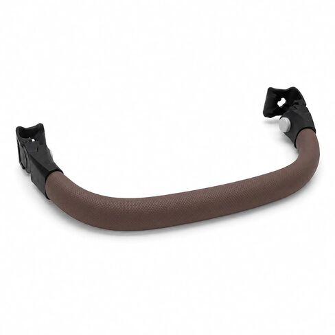 Foldable Bumper Bar Compatible with Joolz Aer2 Stroller, Stays On When Folding, One-Hand Open Baby Armrest, Easy Install Toddler Support Bar, Premium Textured Covering (Mid Brown Carbon) in Kuwait
