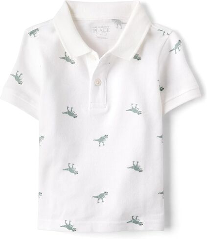 The Children's Place Baby Boys' and Toddler Boys Short Sleeve Polo Shirt in Kuwait