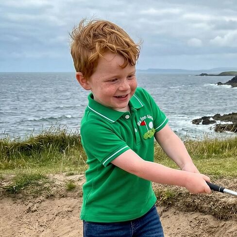 Toddler Baby Boy Shirt Golf Polo Shirt Striped Short Sleeve Collared T-Shirt Tops Casual Golf Tee Little Boys Summer Clothes in Kuwait